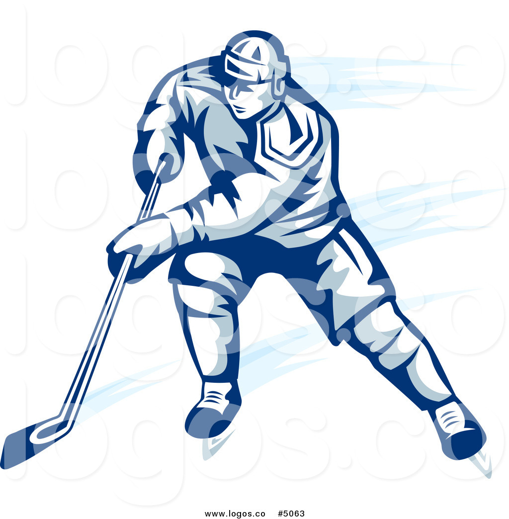 1024x1044 Hockey Logos Clip Art Royalty Free Vector Of A Blue Ice Hockey