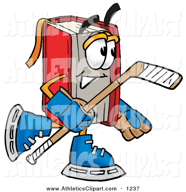 600x620 Cartoon Hockey Player Clipart