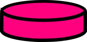 296x144 Hockey Puck Clip Art