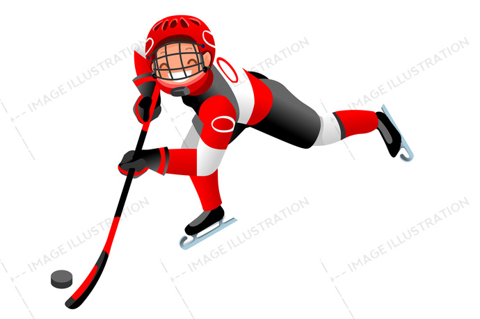 690x459 Hockey Vector Cartoon Boy Icon