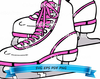 340x270 Ice Skates Clipart Etsy