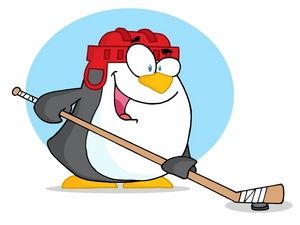 300x225 Free Hockey Stick Clip Art