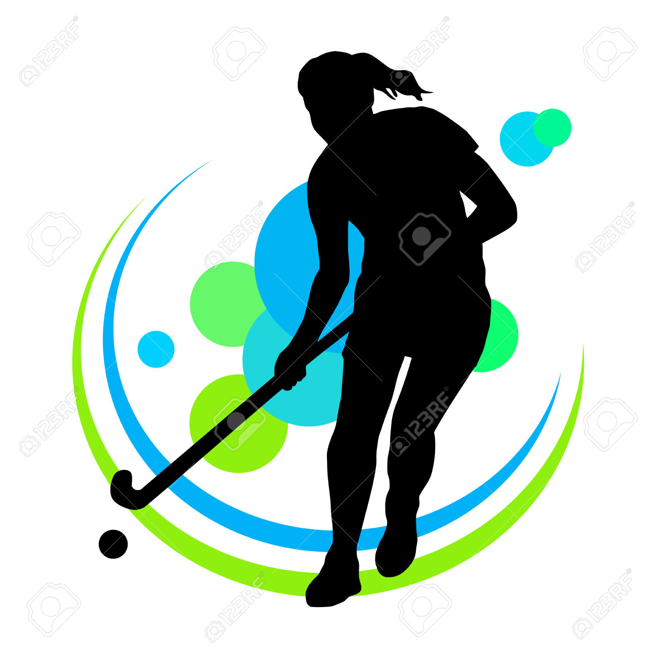 1300x1300 Field Hockey Clipart