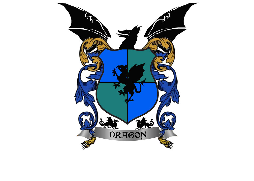 1024x731 Mock Hogwarts House Crest 3 Dragon By Nyxshadowhawk1