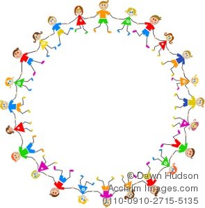 295x300 Holding Hands In Circle Kid Clipart, Explore Pictures