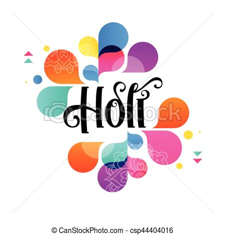 450x466 Happy Holi, Indian Holiday And Festival Poster, Banner, Vector