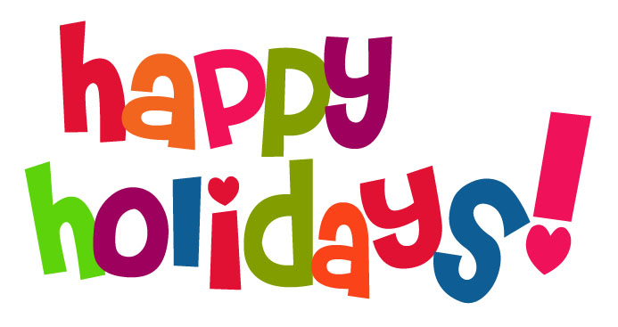 693x367 Holiday Pictures Clip Art Happy Holiday Colorful Text Picture