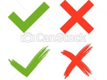 220x165 Clipart Tick Cross Tick Cross Clipart Free Images