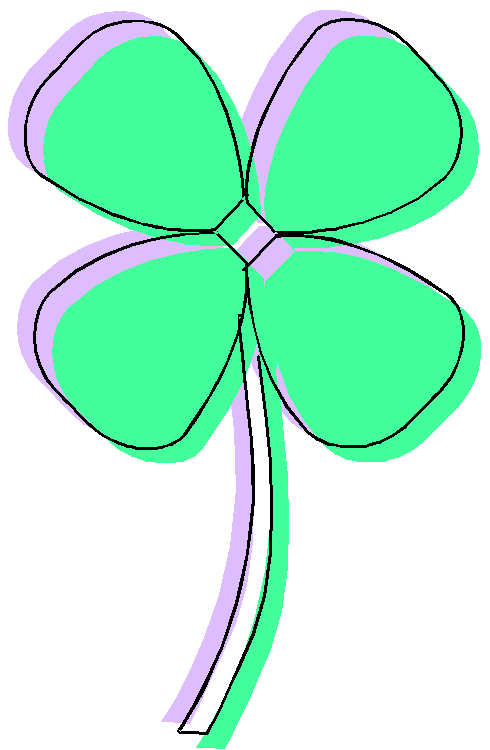 490x750 Free Shamrock Clipart