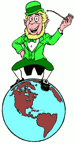 258x500 Free Leprechaun Pipe Clipart