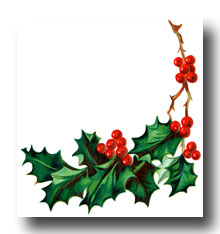 220x234 Holly Clip Art