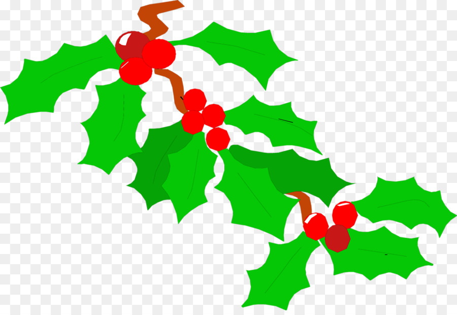 900x620 Common Holly Clip Art