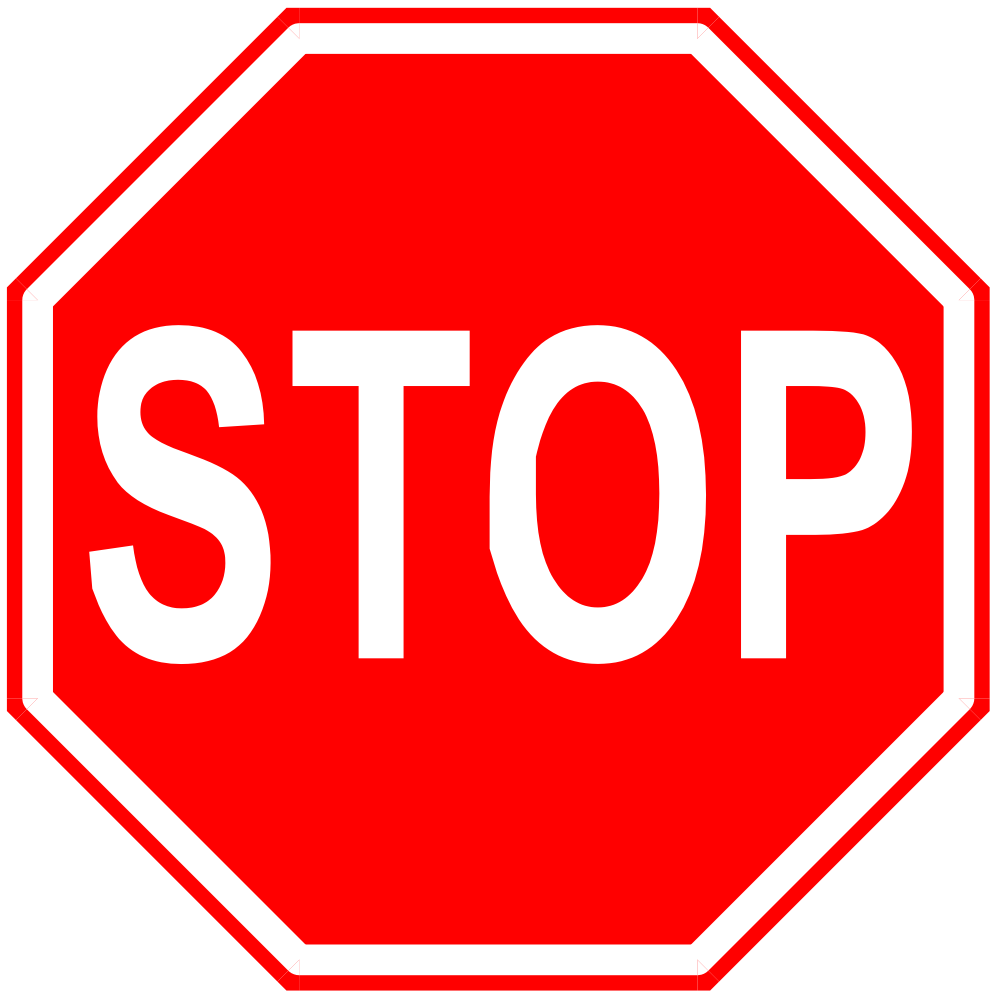 1000x1000 Stop Sign Clip Art Amp Look At Stop Sign Clip Art Clip Art Images