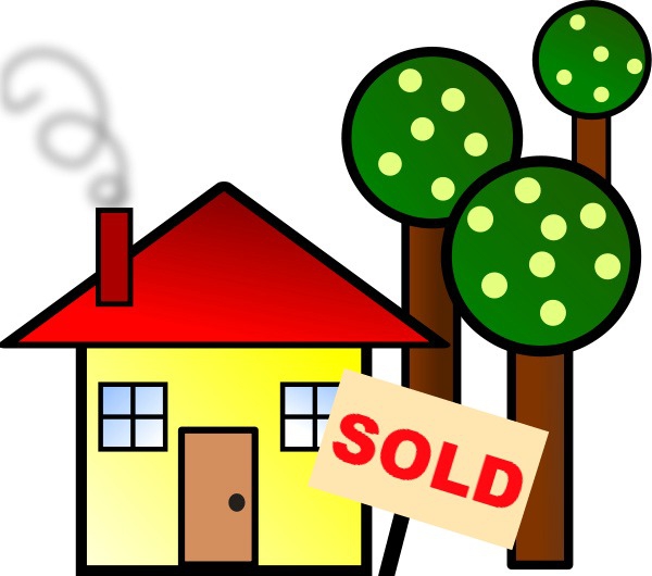 600x530 Collection Of Sold House Sign Clipart High Quality, Free