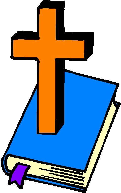 491x781 Holy Bible And Cross Clip Art