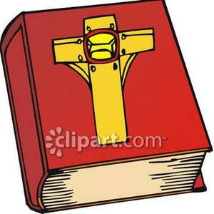 300x300 A Yellow Cross On The Cover Of A Red Bible