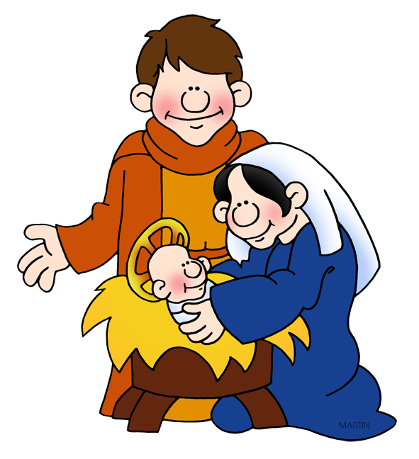 591x648 Bible Clip Art By Phillip Martin, Holy Family