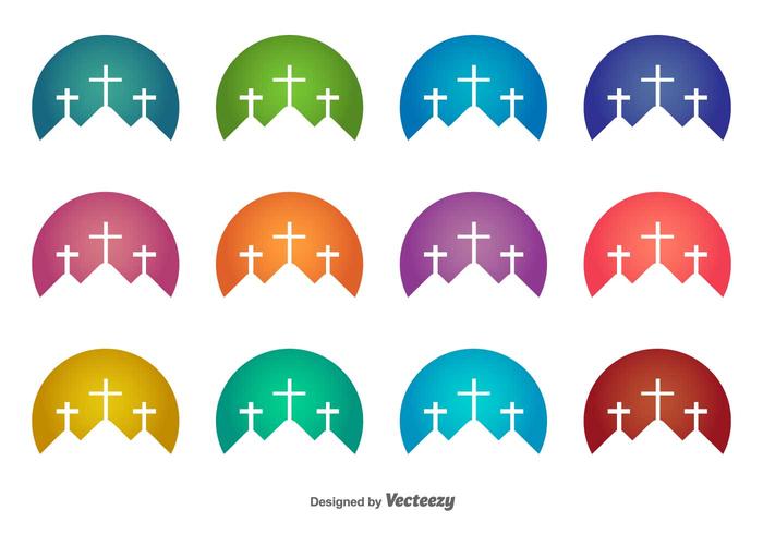 700x490 Holy Week Vector Icons