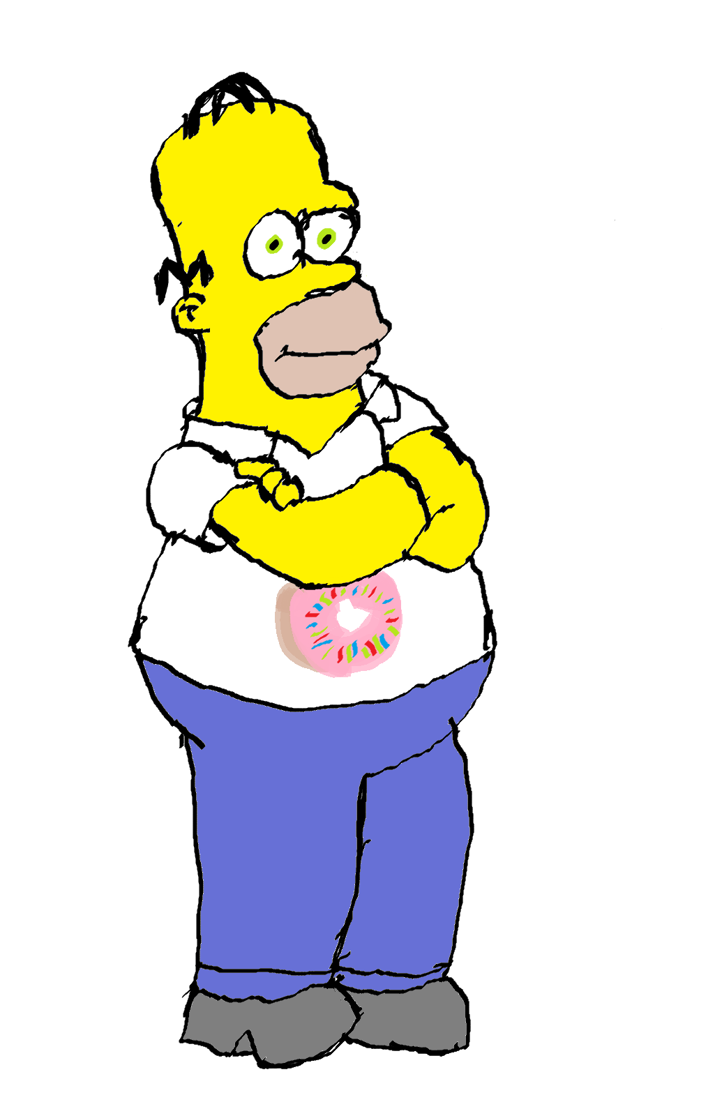 1035x1580 Homer Simpson The Thomas Simpson Show Wiki Fandom Powered By Wikia