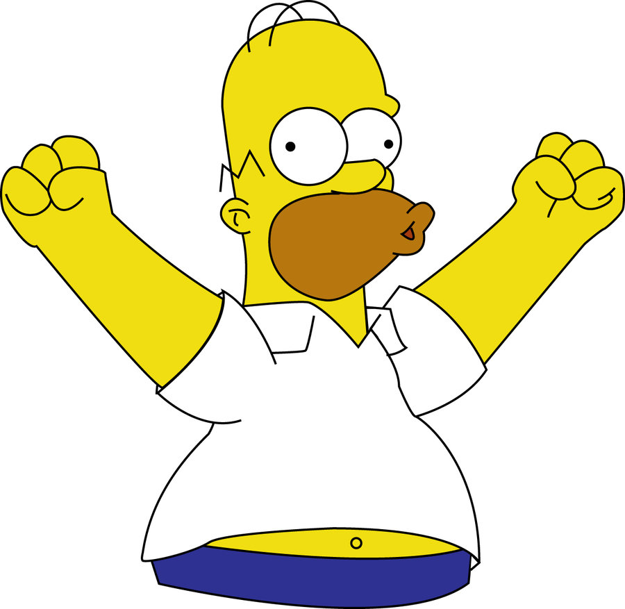900x877 Homer Simpson By Marinav92