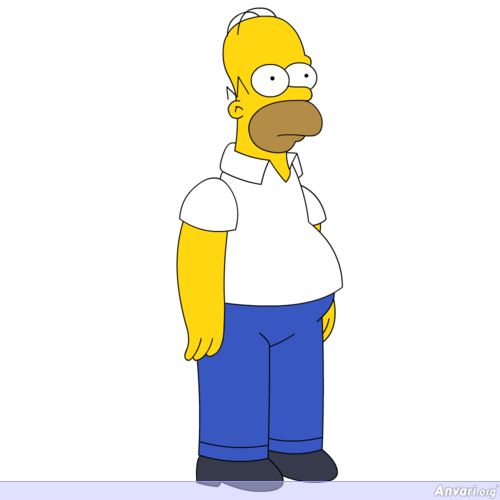 Homer Simpson Clipart at GetDrawings | Free download