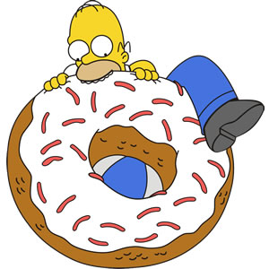 300x300 Clip Art Of Homer Simpson Clipart Panda