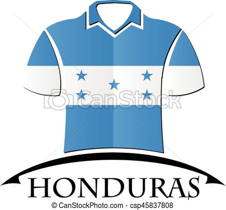 450x418 Shirts Icon Made From The Flag Of Honduras Vector Clipart
