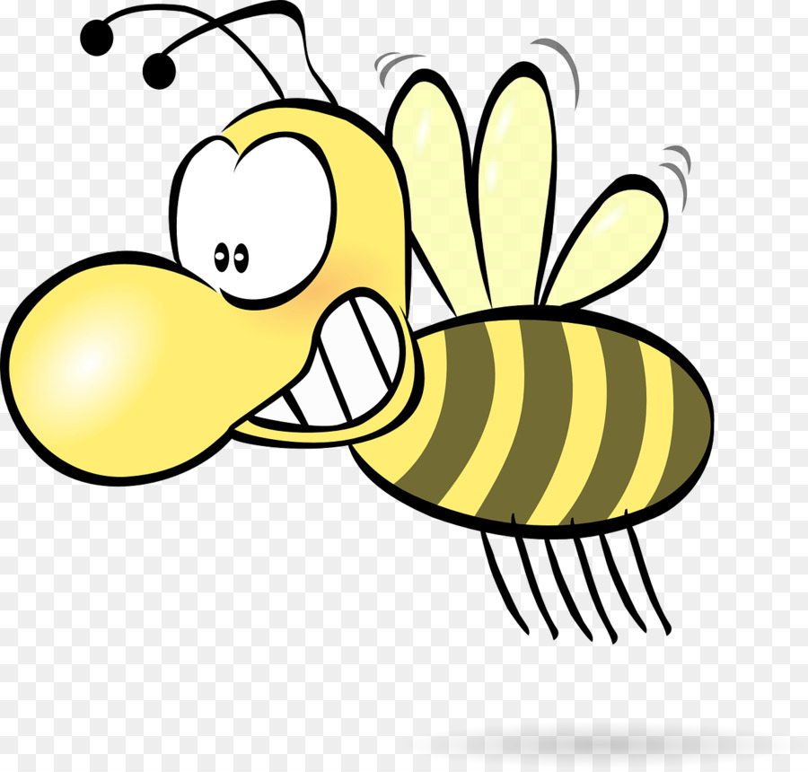 900x860 Honey Bee Cartoon Clip Art