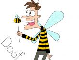 164x124 New Honey Bee Clip Art Abeilles Cartoons Vector Meme