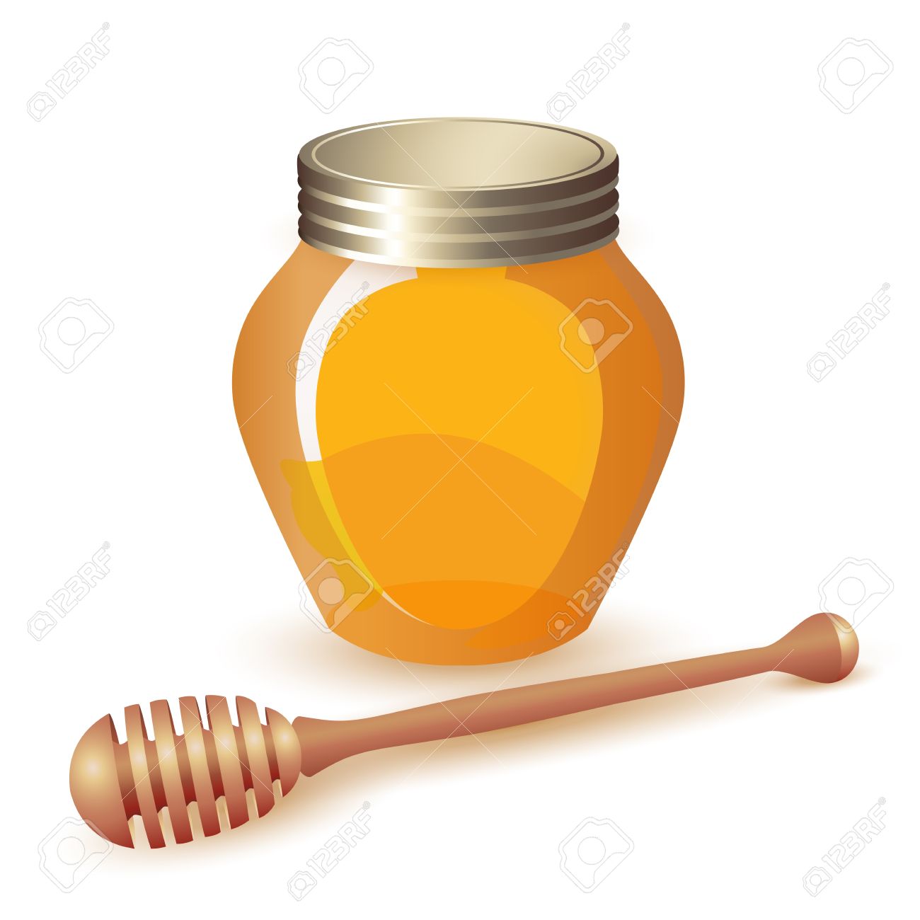 1300x1300 Honey Clipart Honey Bottle
