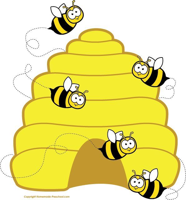 597x640 Cartoon Beehive Honey Bee Clipart Image Cartoon Honey Bee Flying