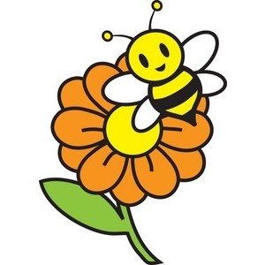 300x300 Clipart Honey Bee