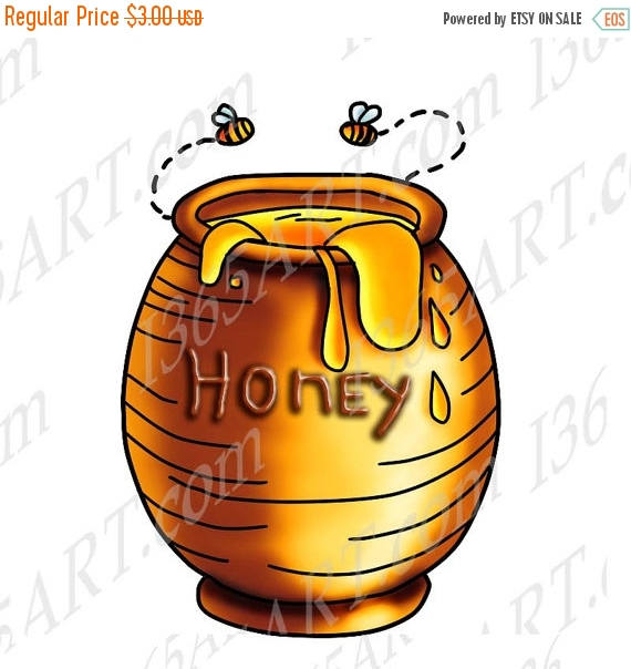 Honey Pot Clipart at GetDrawings | Free download