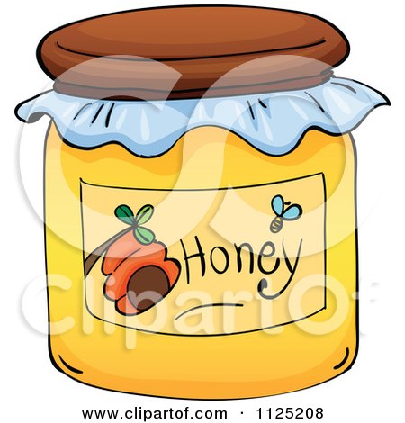 450x470 Honey Pot Cartoon Clipart