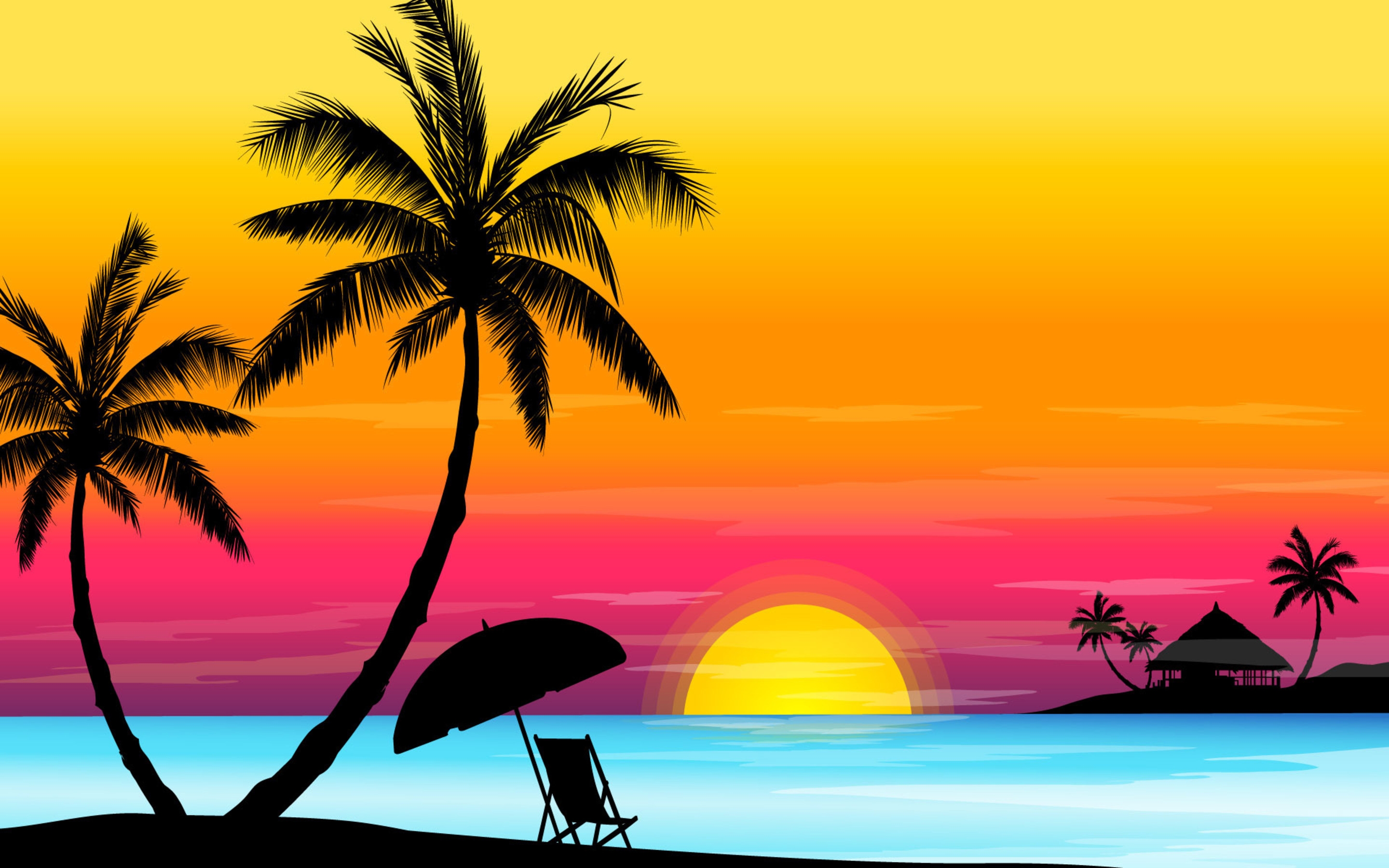 2880x1800 Clip Art Clip Art Sunset