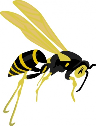 324x425 Flying Wasp Clip Art Vector, Clipart Panda