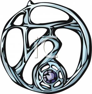 293x300 Silver Capricorn Zodiac Symbol