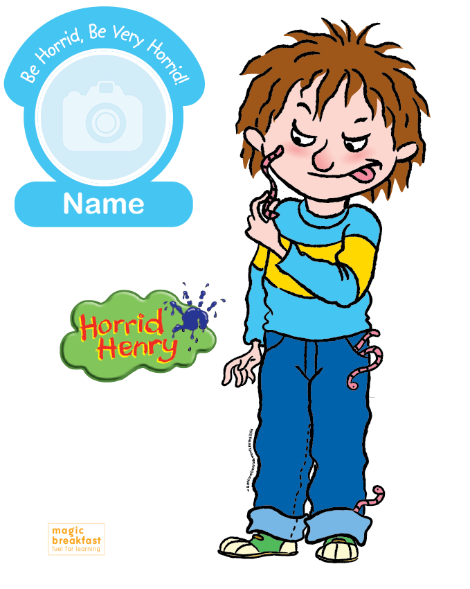679x850 Horrid Henry Exclusive T Shirts