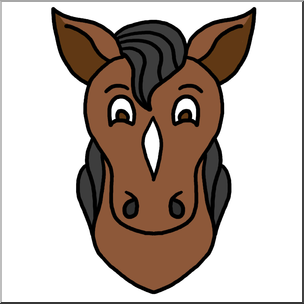 304x304 Horse Face Clipart Amp Horse Face Clip Art Images