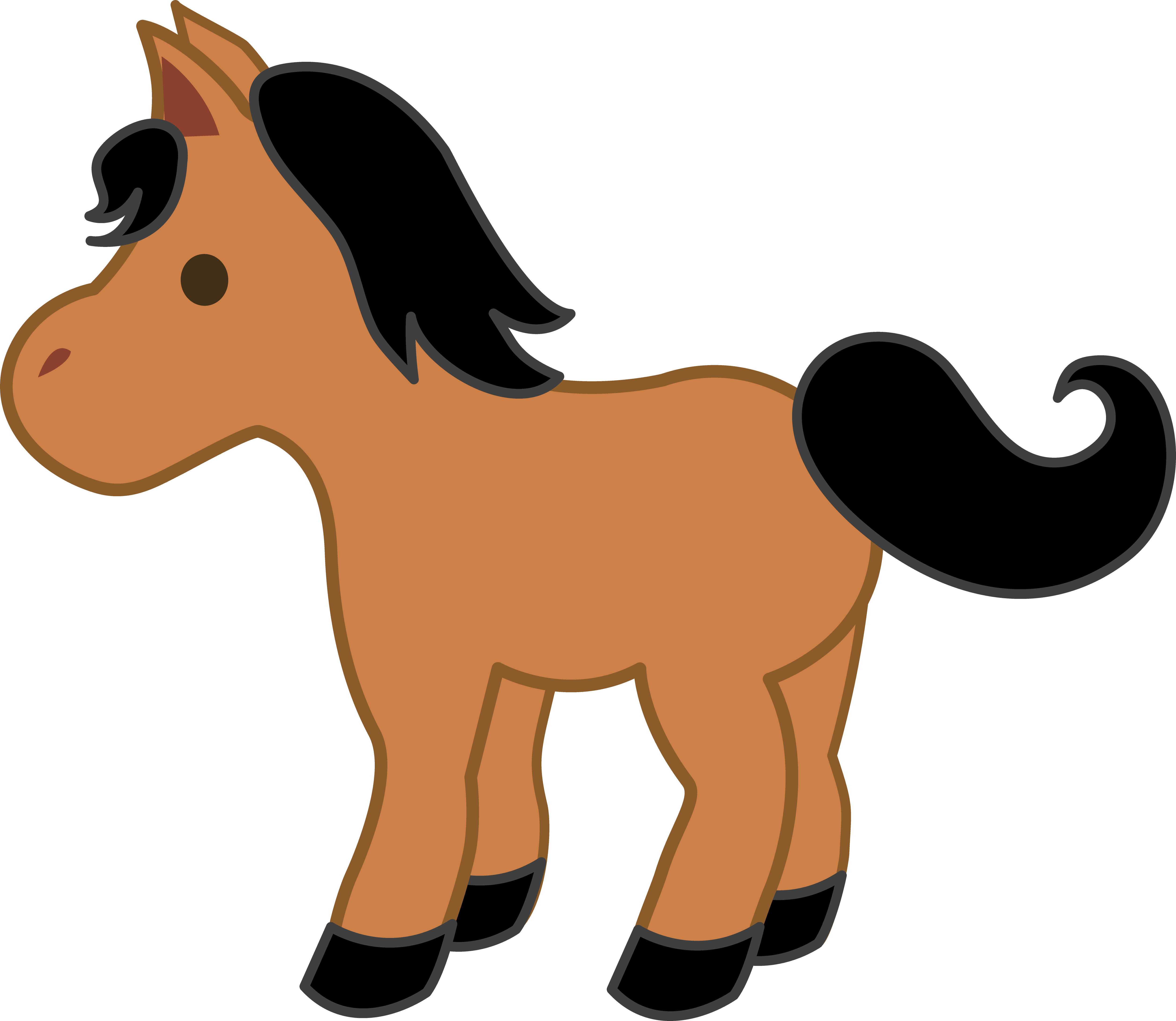 5024x4362 Pony American Miniature Horse Foal Clip Art