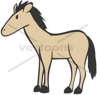 320x314 Baby Horse Cartoon