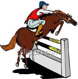 297x300 Jumping Horse At A Show