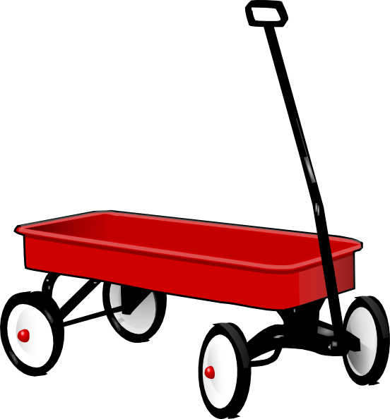 552x594 Wagon Clip Art