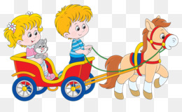 260x160 Horse Carriage Cart Clip Art