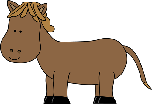 500x343 Short Horse Clip Art Image Clipart Panda