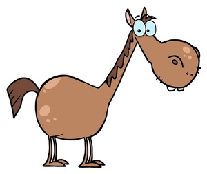 300x253 Funny Horse Clipart