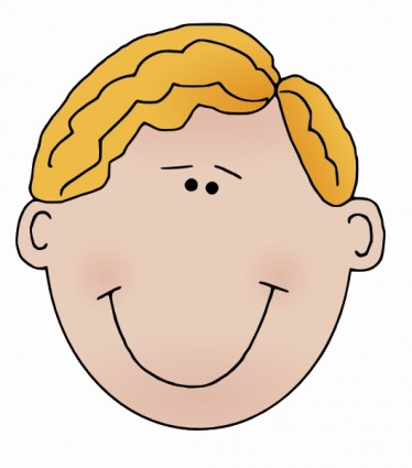 374x425 Free Clipart Head
