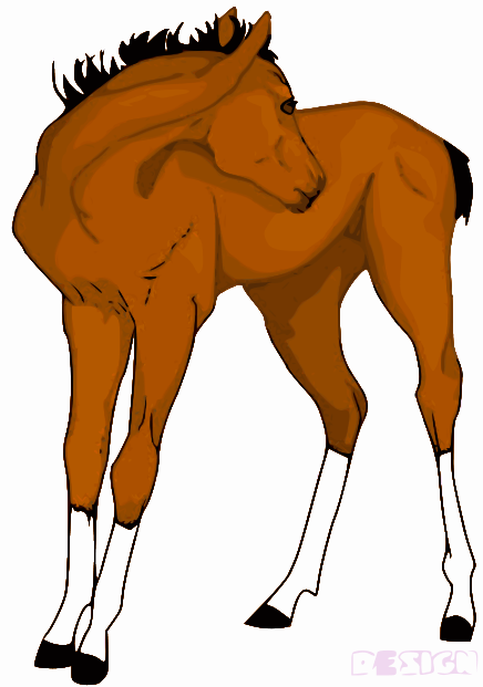 436x621 Mare Clipart Foal Clipart
