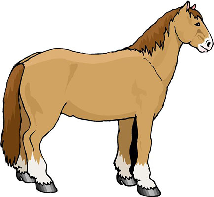 434x400 Sad Horse Cliparts 101 Clip Art