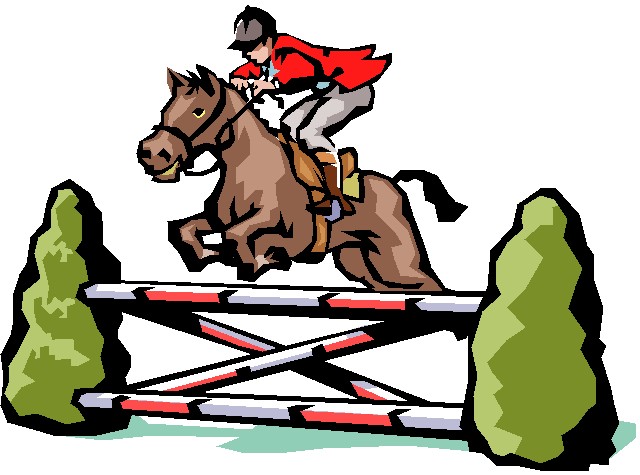 640x475 Horse Jumping Clipart